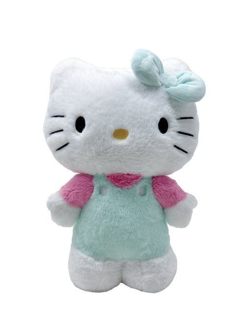 HELLO KITTY 40cm FLUFFY plusz zielona