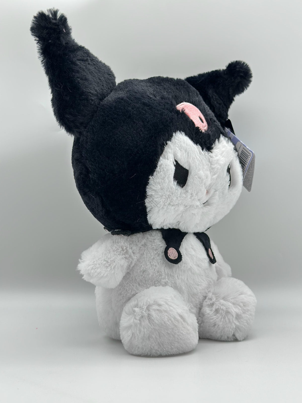 HELLO KITTY 30cm FLUFFY KUROMI CZARNA