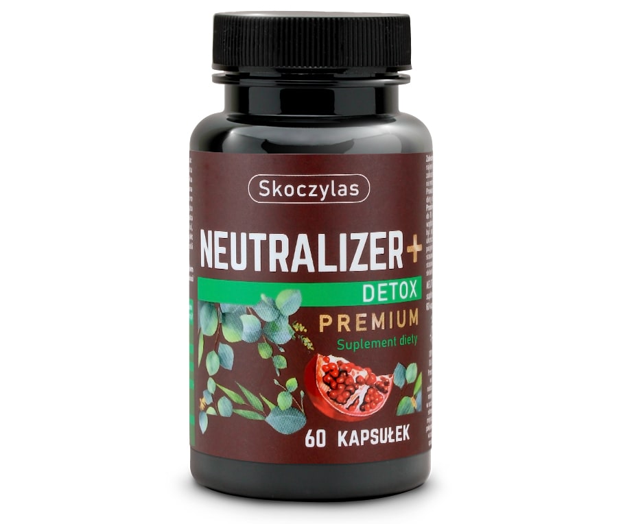 NEUTRALIZER DETOX kwas alfa liponowy, astaksantyna i beta-glukan