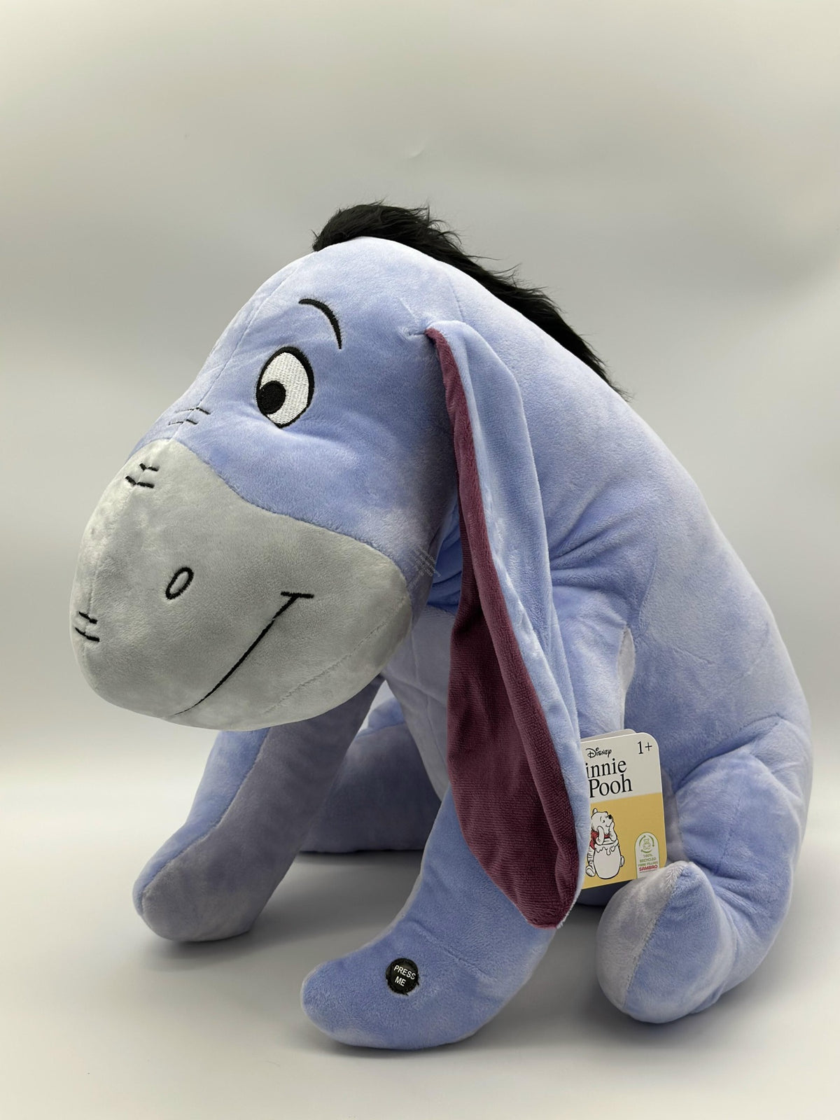 DISNEY Kubuś Puchatek 50 cm – Pluszowa maskotka Kłapouchy