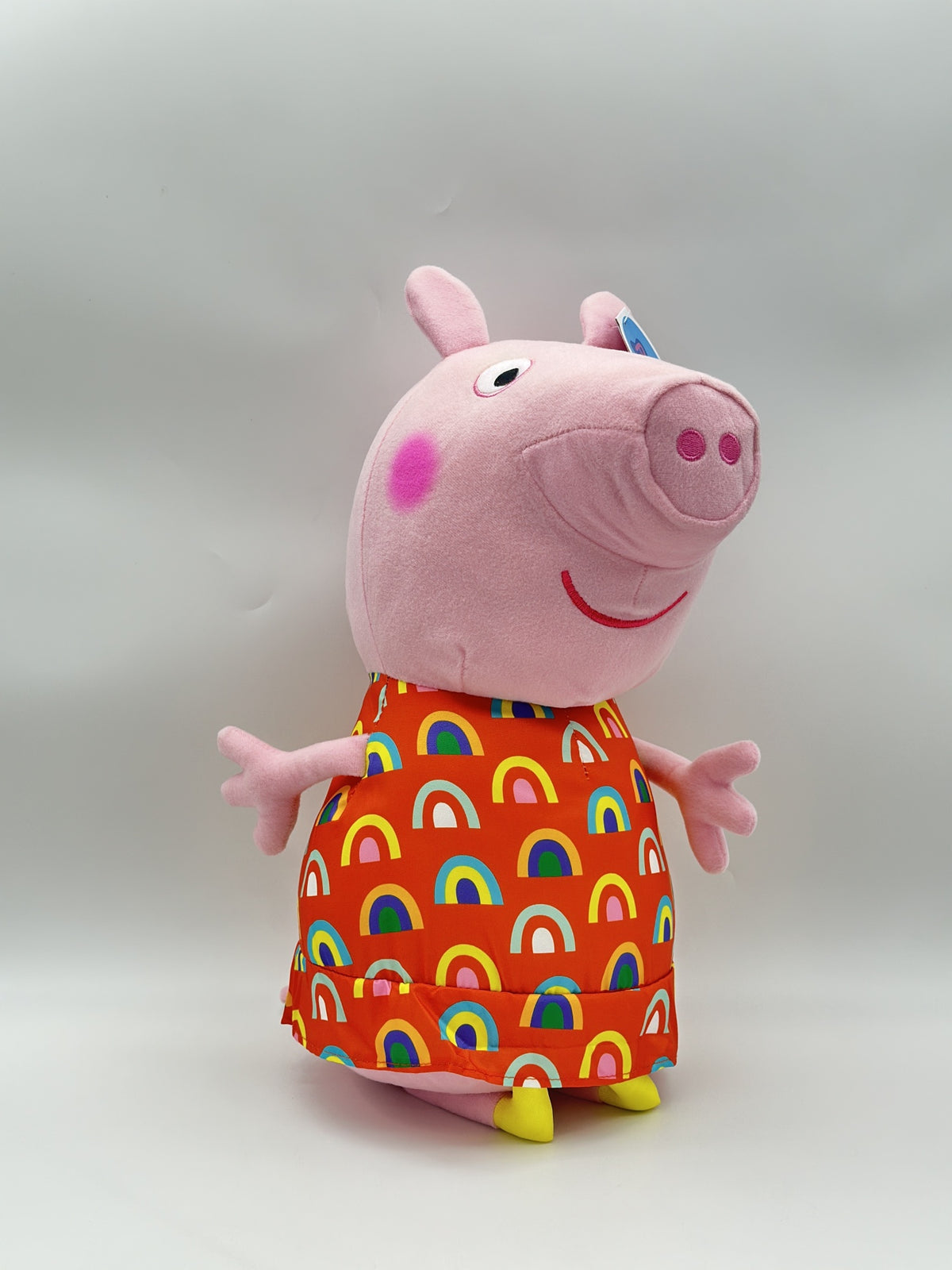 ŚWINKA PEPPA 50 cm Tęcza – Pluszowa maskotka