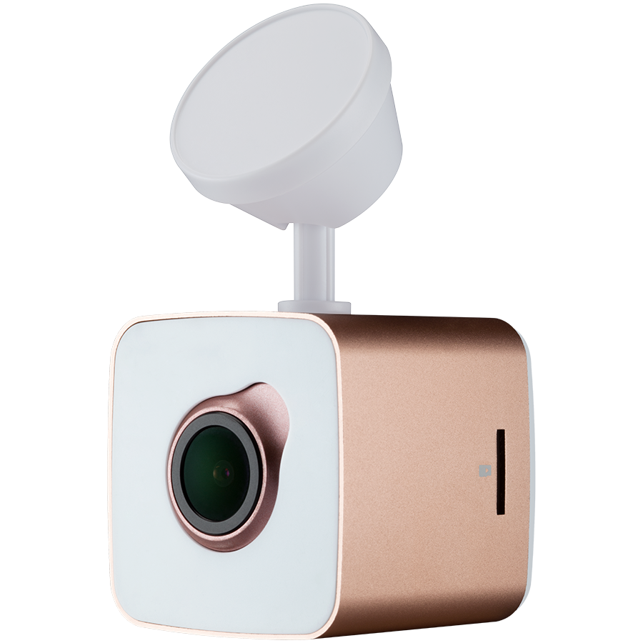 PRESTIGIO Wideorejestrator RoadRunner CUBE, FHD, WiFi, Złoto Biały