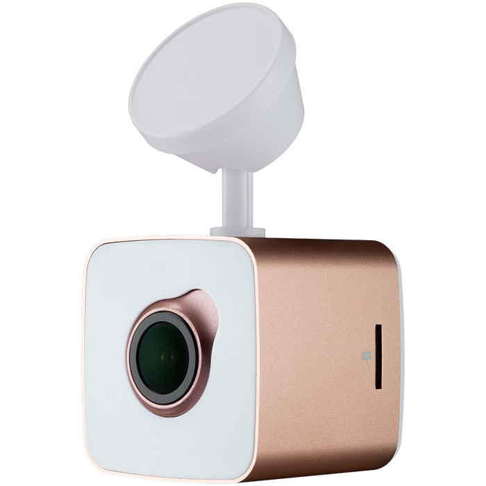 PRESTIGIO Wideorejestrator RoadRunner CUBE, FHD, WiFi, Złoto Biały