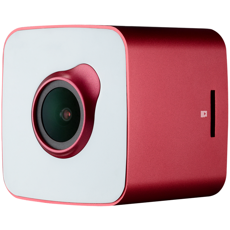 PRESTIGIO Wideorejestrator RoadRunner CUBE, FHD, WiFi, Czerwono Biały-1