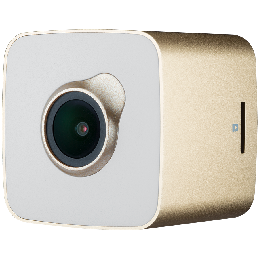 PRESTIGIO Wideorejestrator RoadRunner CUBE, FHD, WiFi, Złoto Biały