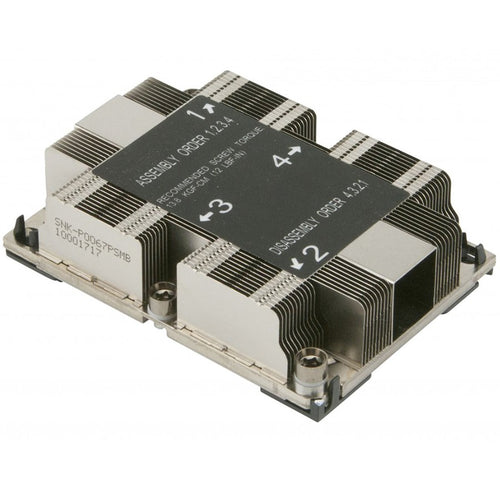 SUPERMICRO Pasywne chłodzenie 1U, CPU LGA 3647