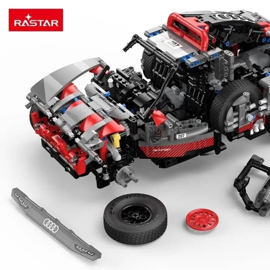 RASTAR 92700 R/C 1:14 Audi RS Q e-tron klocki RC version-5