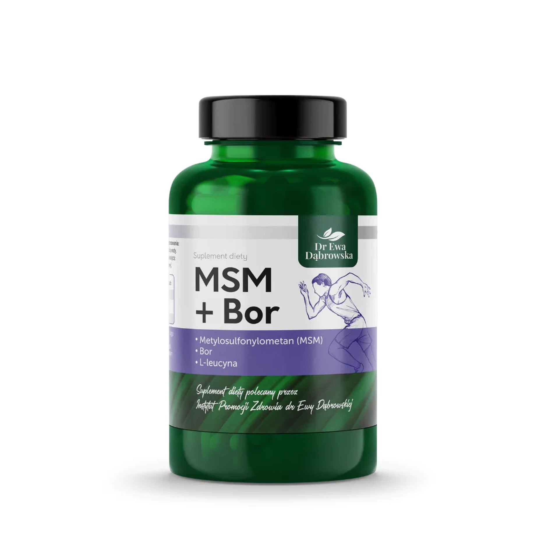 MSM + Bor Dr Ewa Dąbrowska 60 kaps.