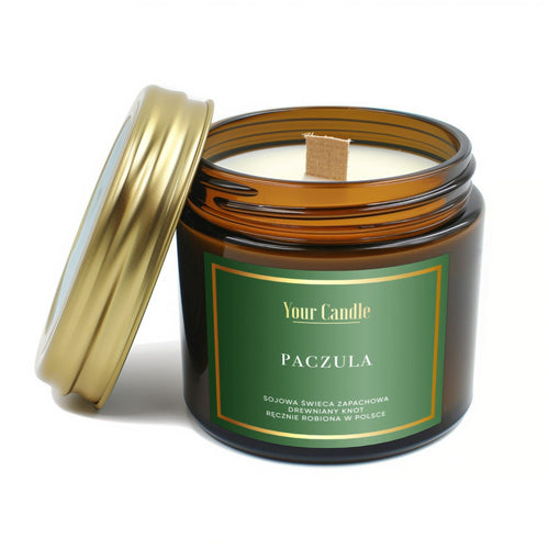 Your Candle Świeca zapachowa sojowa Paczula  -120ml