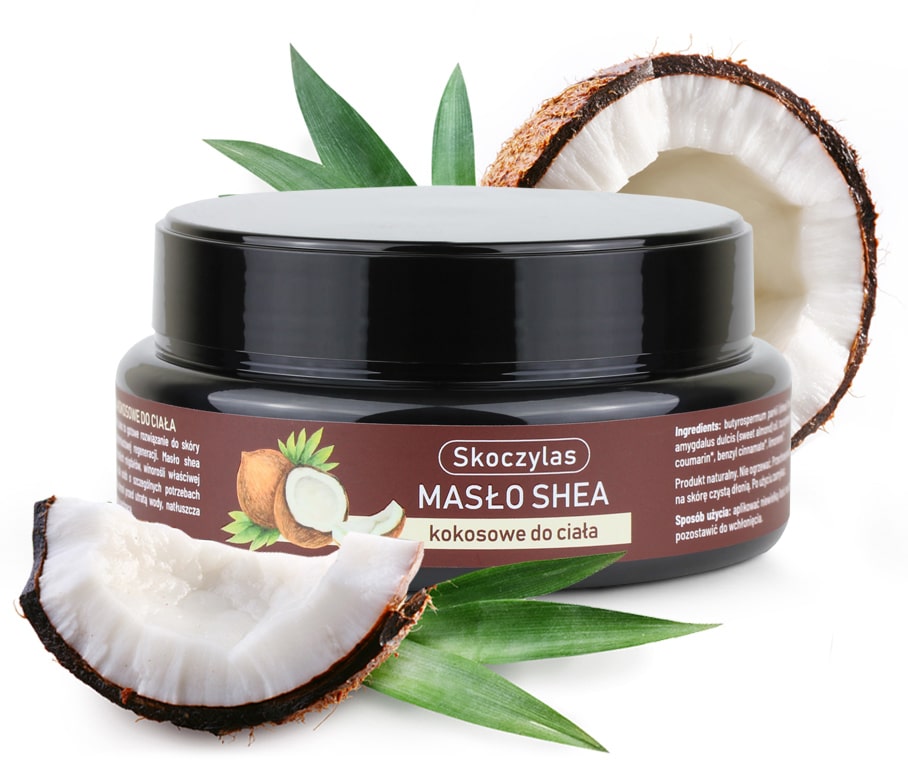 MASŁO shea kokosowe do ciała - 200 ml