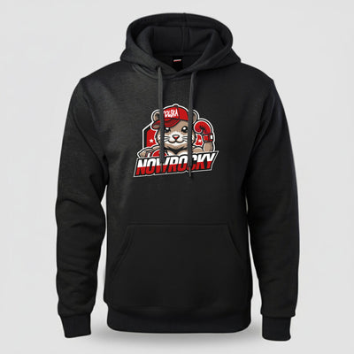 BLUZA Z KAPTUREM MĘSKA CZARNA CHOMIK  3XL