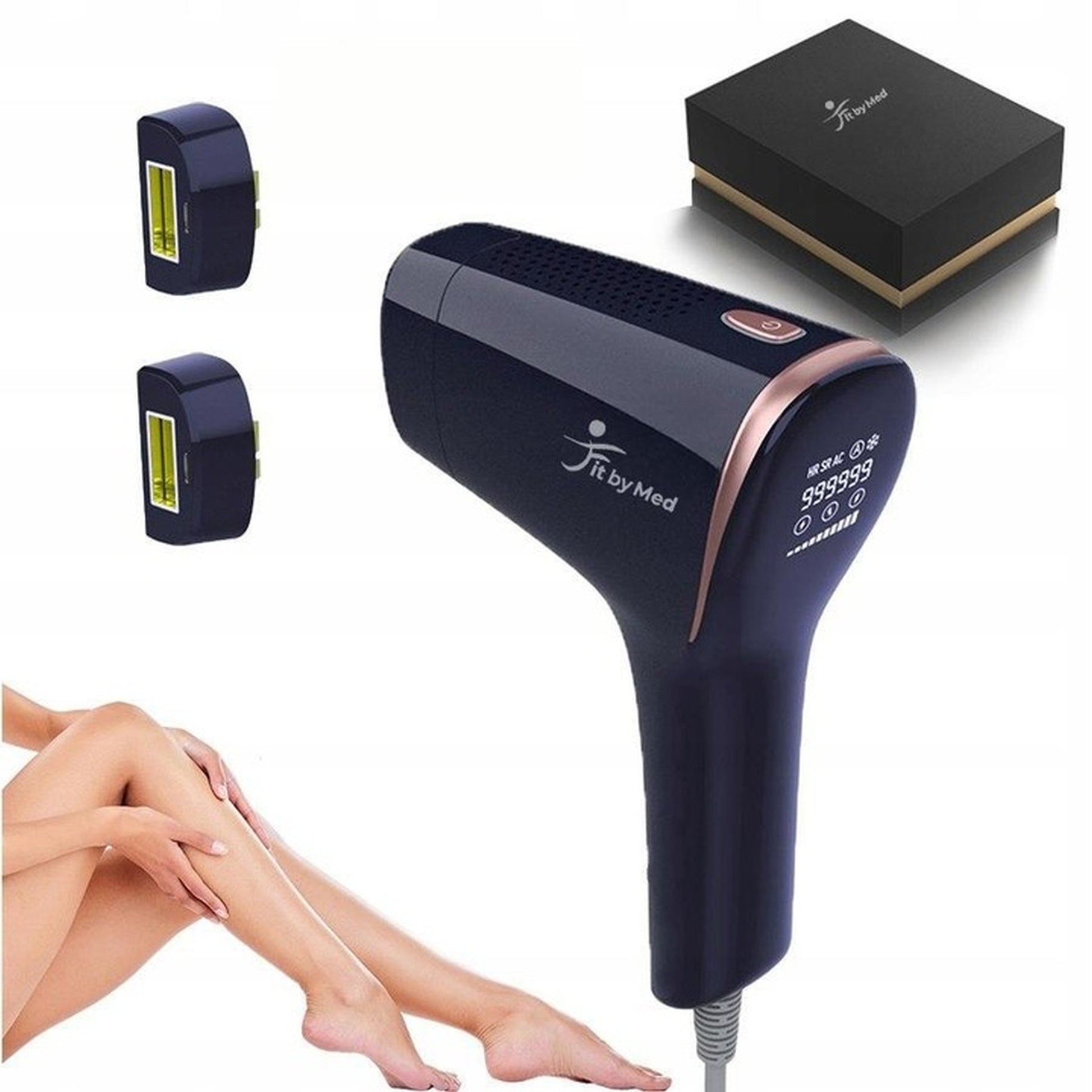 DEPILATOR IPL FitbyMed Laserowy Bezbolesny DO TWARZY CIAŁA BIKINI NÓG Odmładzanie-7