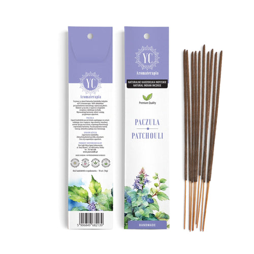 Your Candle NATURALNE KADZIDŁA INDYJSKIE PACZULA 10SZT.(16g)