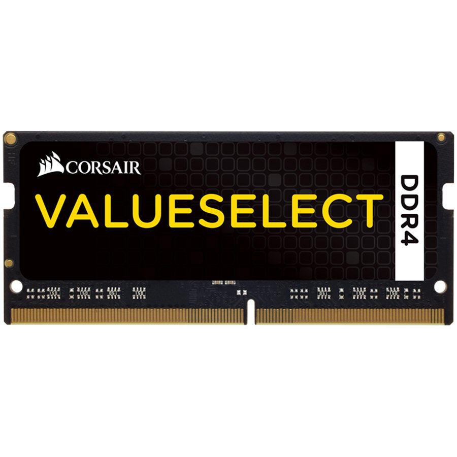 CORSAIR DDR4, 2133MHz 8GB 1x260 SODIMM, 15-15-15-36, Black PCB, 1.2V