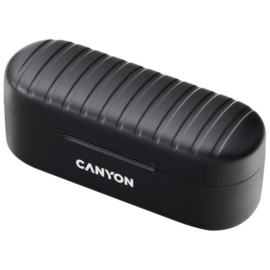 CANYON Słuchawki dokanałowe TWS-1 Czarne-4