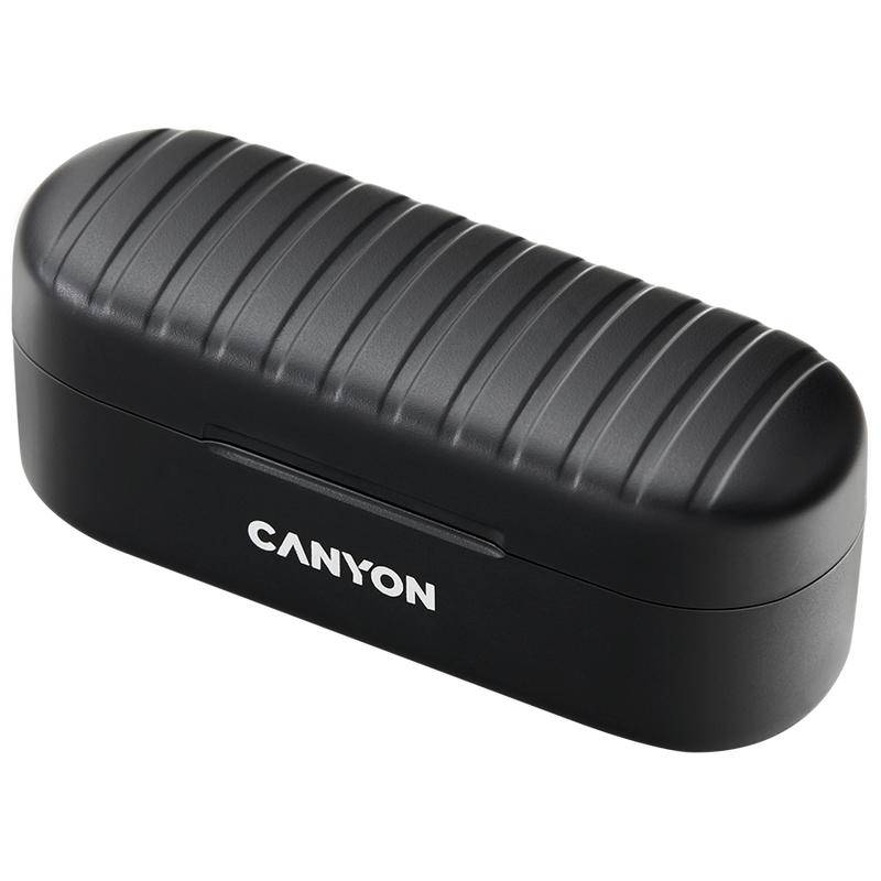 CANYON Słuchawki dokanałowe TWS-1 Czarne-4