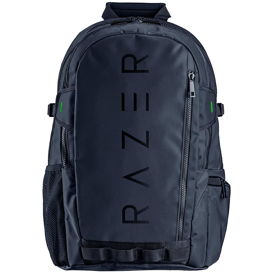 Razer Rogue 15 Backpack V3, Black, Tear- and water-resistant exterior, TPU padded scratch proof interior, Dedicated laptop compartment, Fits most laptops up to 15", 460 mm x 320 mm x 170 mm, 100% Polyester-1
