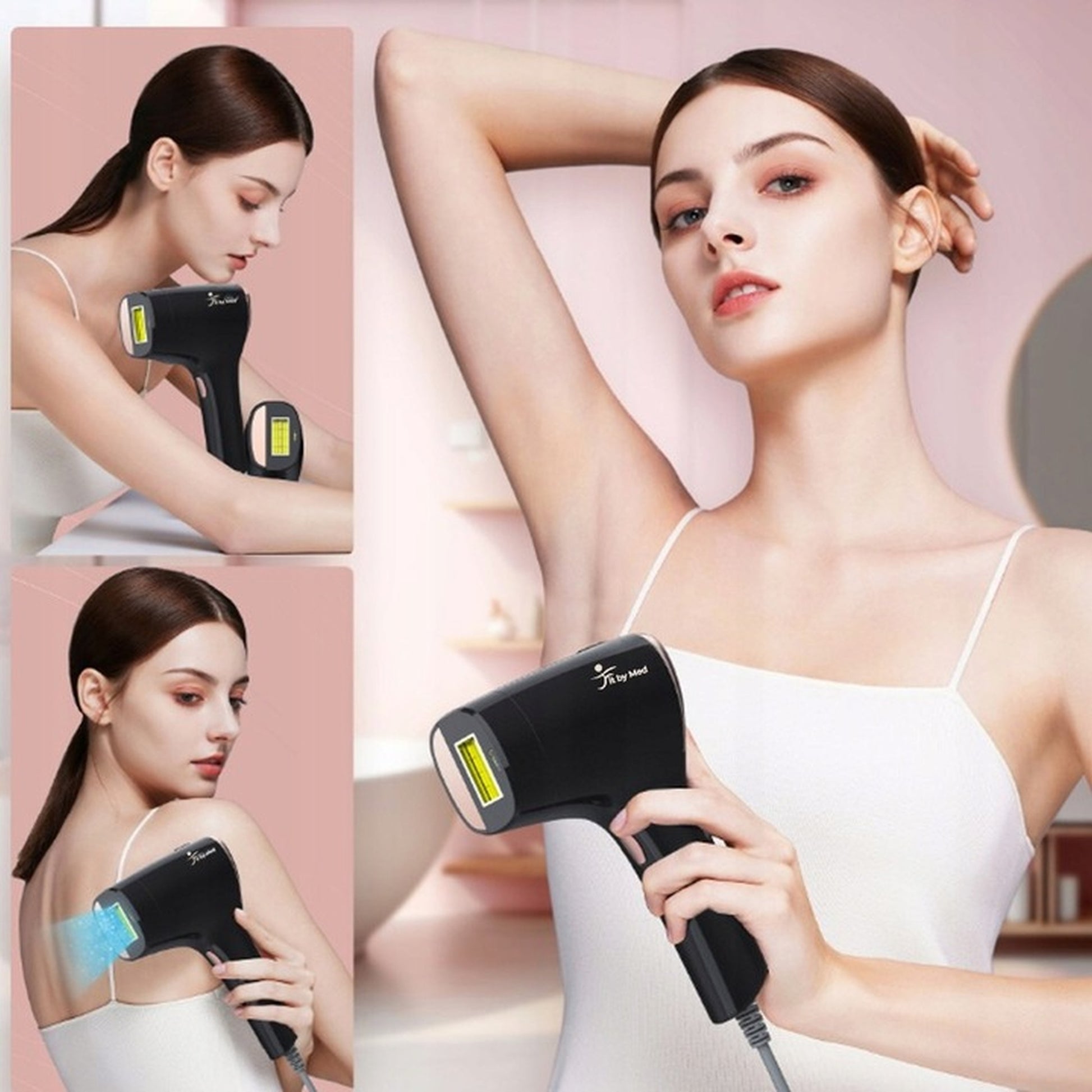 DEPILATOR IPL FitbyMed Laserowy Bezbolesny DO TWARZY CIAŁA BIKINI NÓG Odmładzanie-2