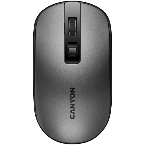 CANYON Mysz bezprzewodowa MW-18 Akumulator Ciemnoszara