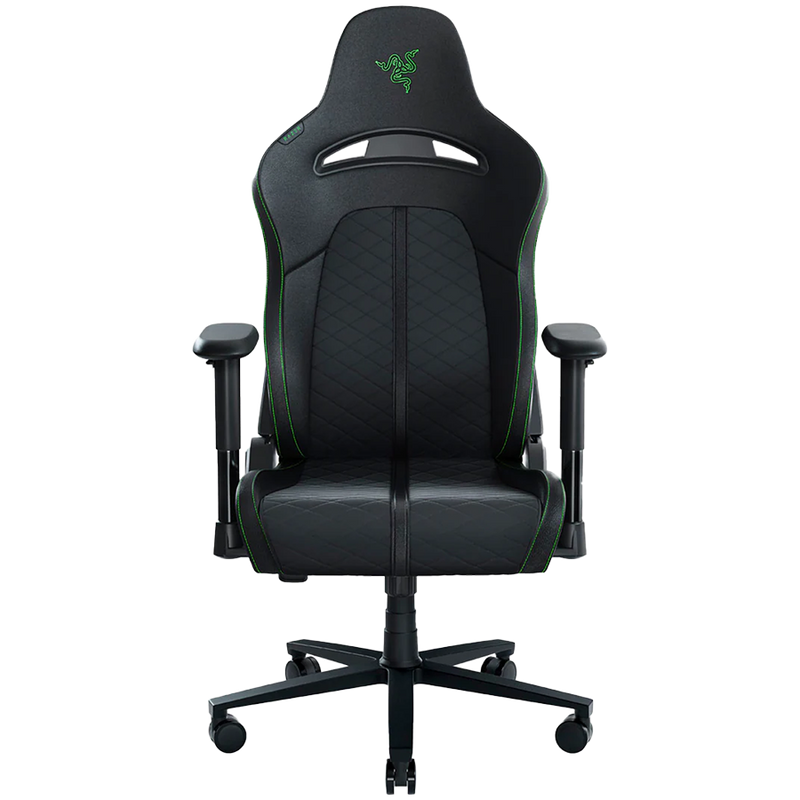 Razer Enki X, Gaming Chair, Dual-Textured Synthetic Leather, 2D Armrests, Class 4 Gas Lift, Optimized Cushion Density, Built-in Lumbar Arch, Adjustable 152° Recline, Recommended Weight < 130 kg-1