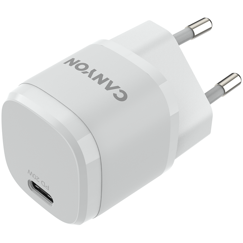 CANYON Ładowarka sieciowa H-20-05 PD 20W USB-C Biała-3