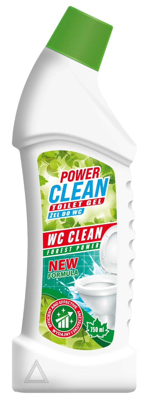 Power Clean żel do wc forest power 750 ml