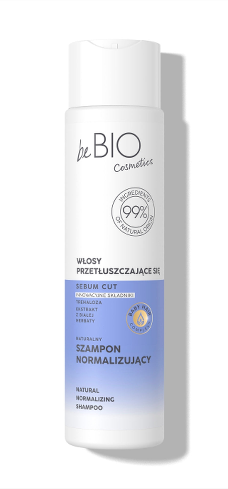 beBIO szampon do włosów Przetłuszczających się 300ml