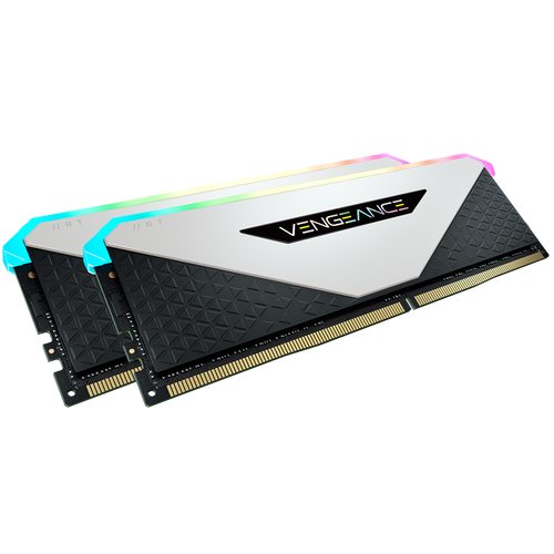 CORSAIR DDR4, 3200MHz 16GB 2x8GB Dimm, 16-20-20-38, XMP 2.0, Vengeance RGB RT, RGB LED, Black PCB, 1.35V, for AMD Ryzen