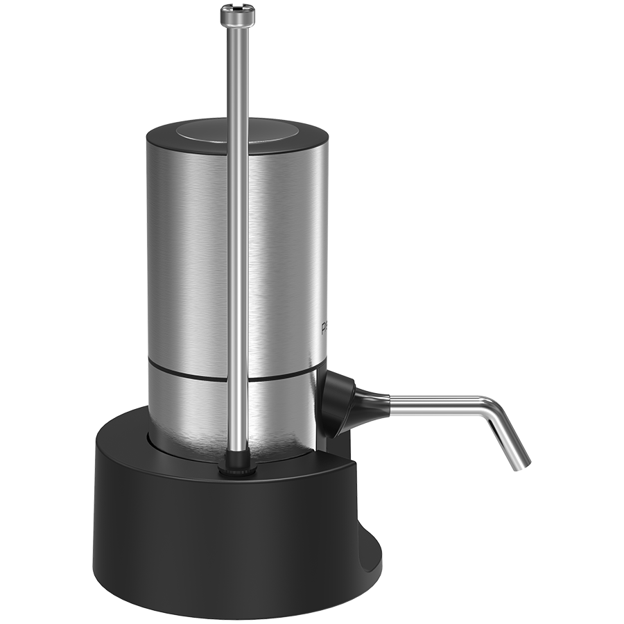 PRESTIGIO Aerator do wina, zestaw, Srebrny