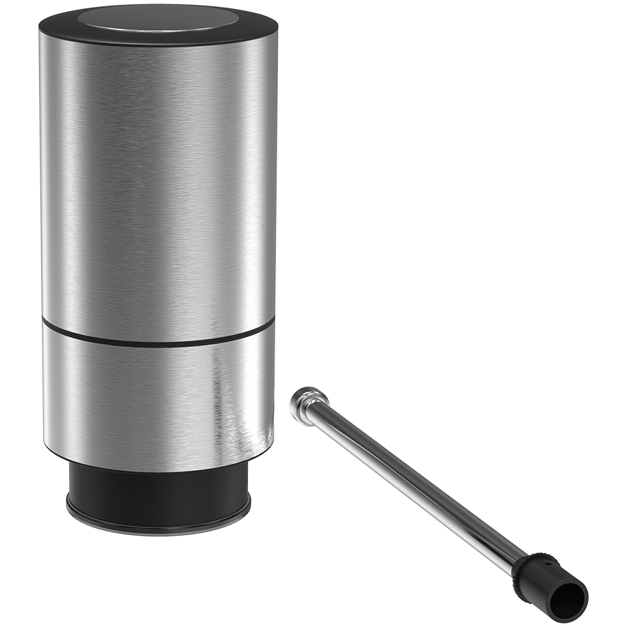 PRESTIGIO Aerator do wina, zestaw, Srebrny