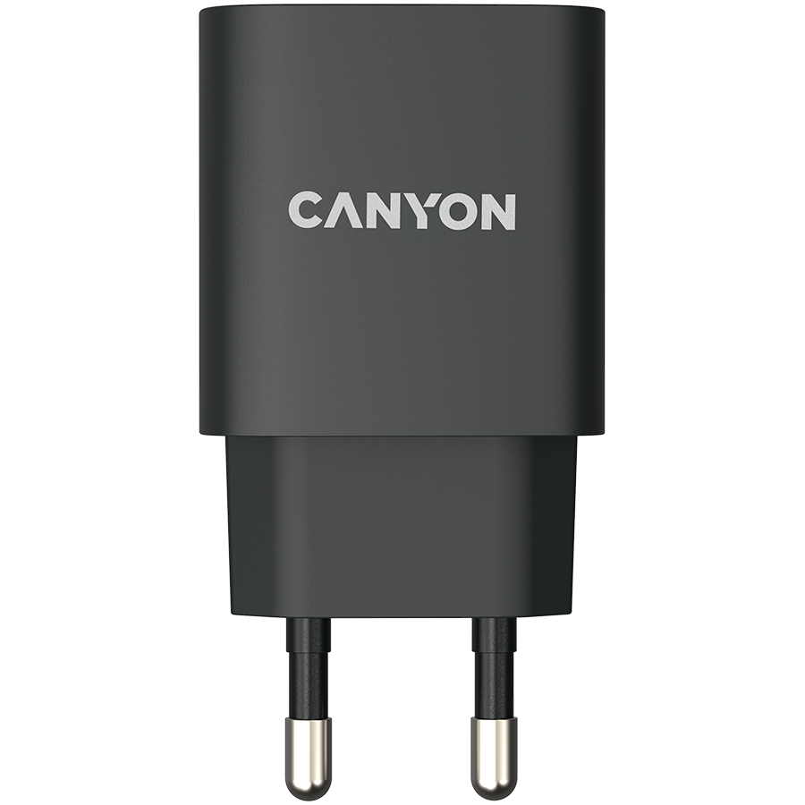 CANYON Ładowarka sieciowa H-20-02 PD 20W USB-C Czarna