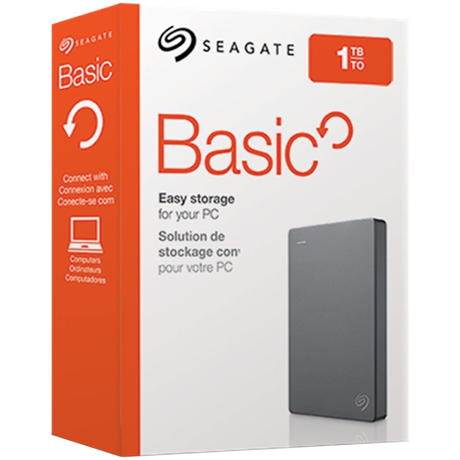SEAGATE Dysk zewnętrzny Basic (2.5", 1TB, USB 3.0)-1