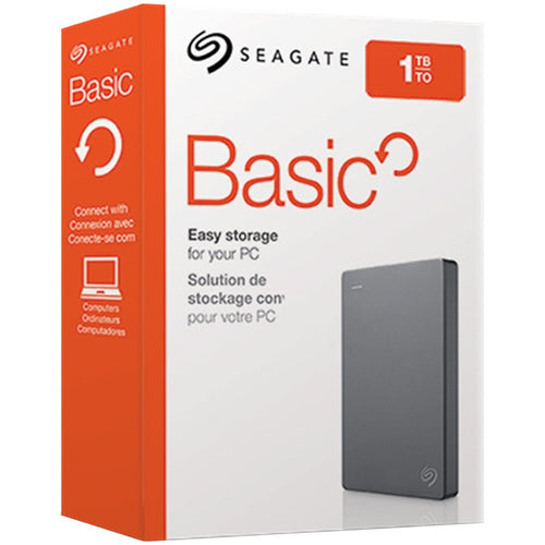 SEAGATE Dysk zewnętrzny Basic (2.5", 1TB, USB 3.0)