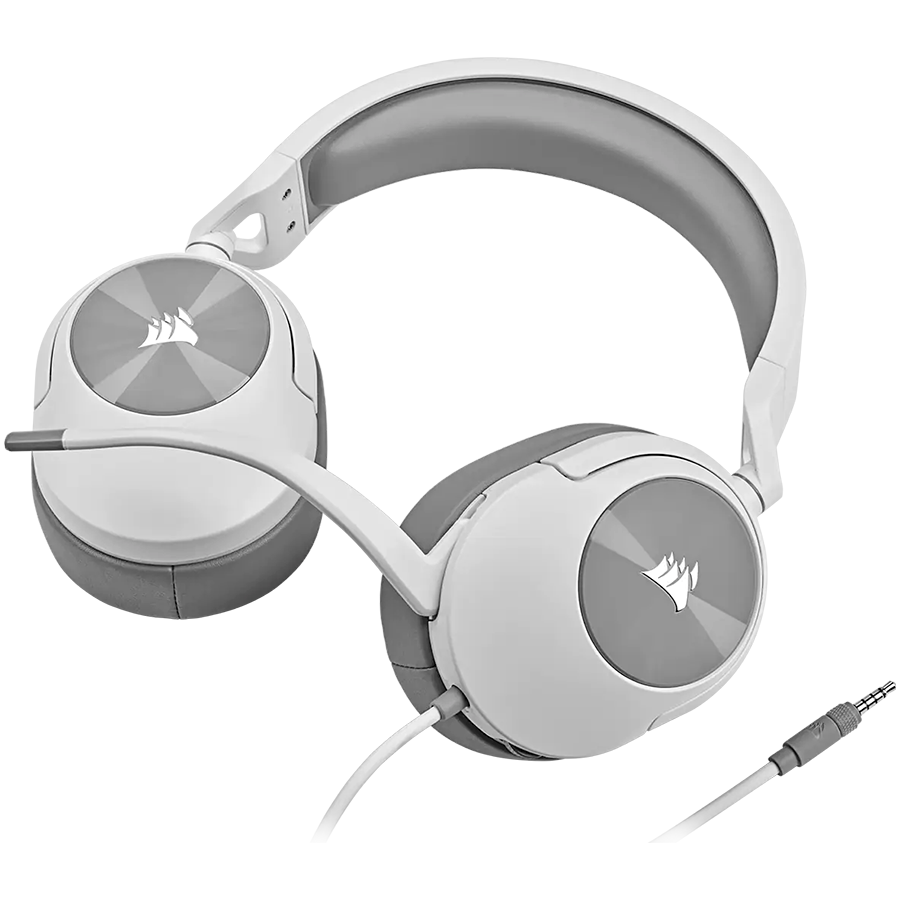 CORSAIR HS55 Stereo Headset, White-2