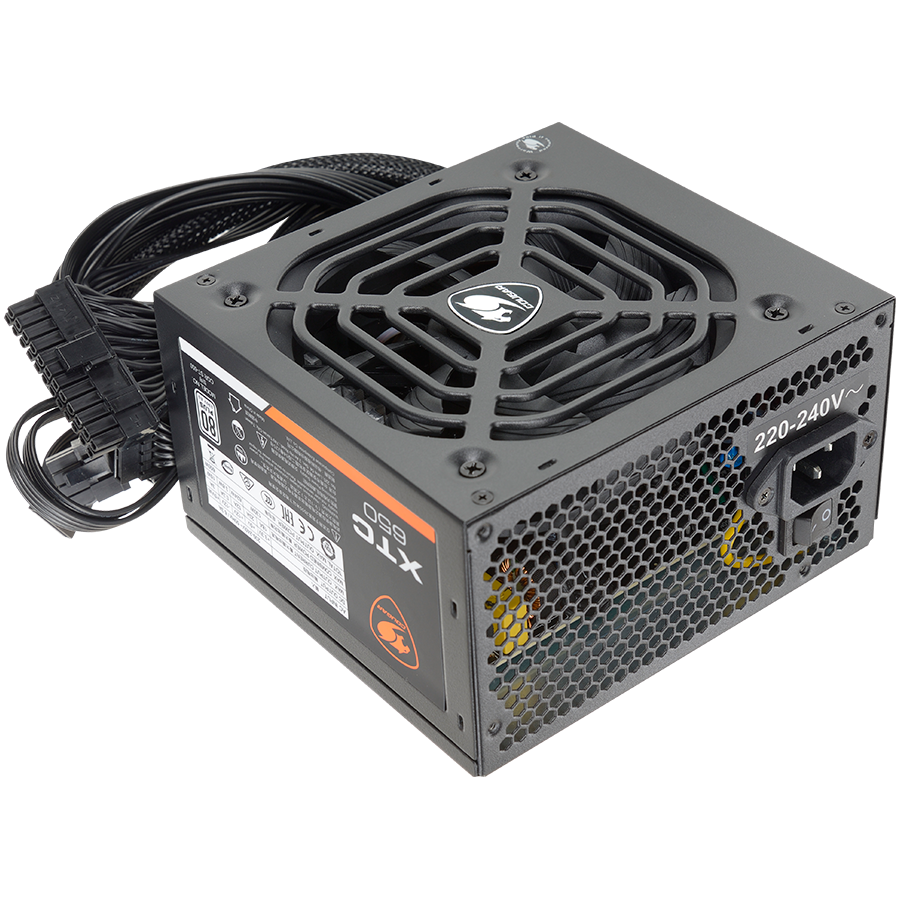 COUGAR Zasilacz, XTC 550, 80 Plus, 550W, Biały