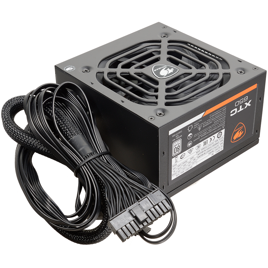 COUGAR Zasilacz, XTC 550, 80 Plus, 550W, Biały