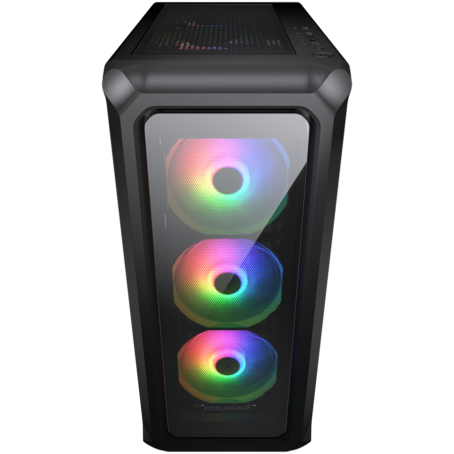 COUGAR Obudowa Archon 2 RGB, Midi Tower, Czarna