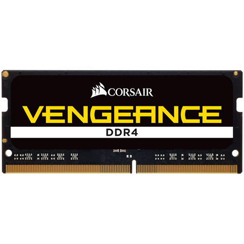 CORSAIR DDR4, 3200MHz 16GB 1x16GB SODIMM, Unbuffered, 22-22-22-53, Black