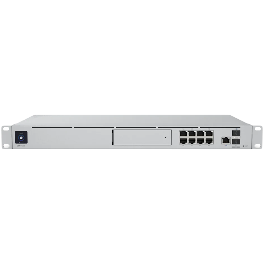 UBIQUITI UniFi Dream Machine SE, 8x GE, 1x 2.5GE 8x PoE OUT (802.3af/at), 2x SFP+