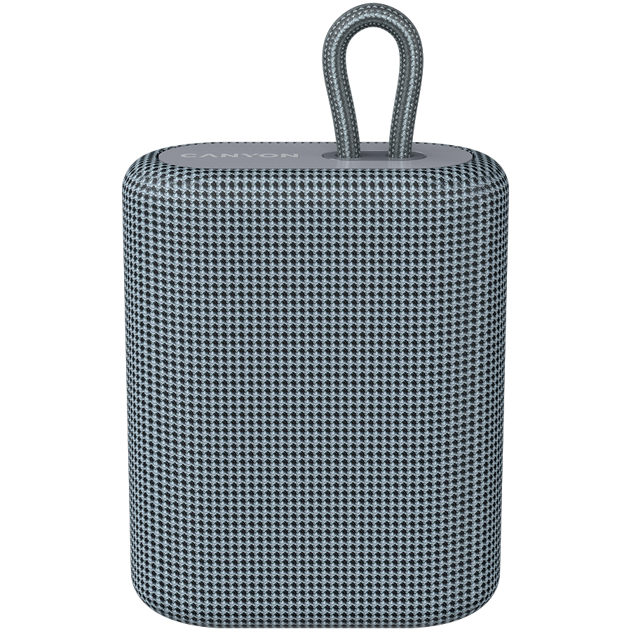 CANYON Głośnik Bluetooth BSP-4 5W Radio FM Szary