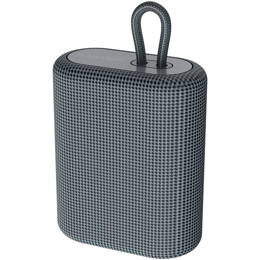 CANYON Głośnik Bluetooth BSP-4 5W Radio FM Szary