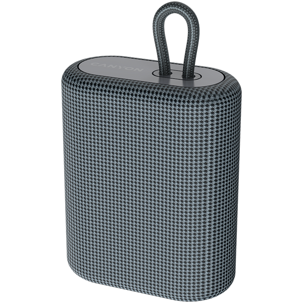 CANYON Głośnik Bluetooth BSP-4 5W Radio FM Szary