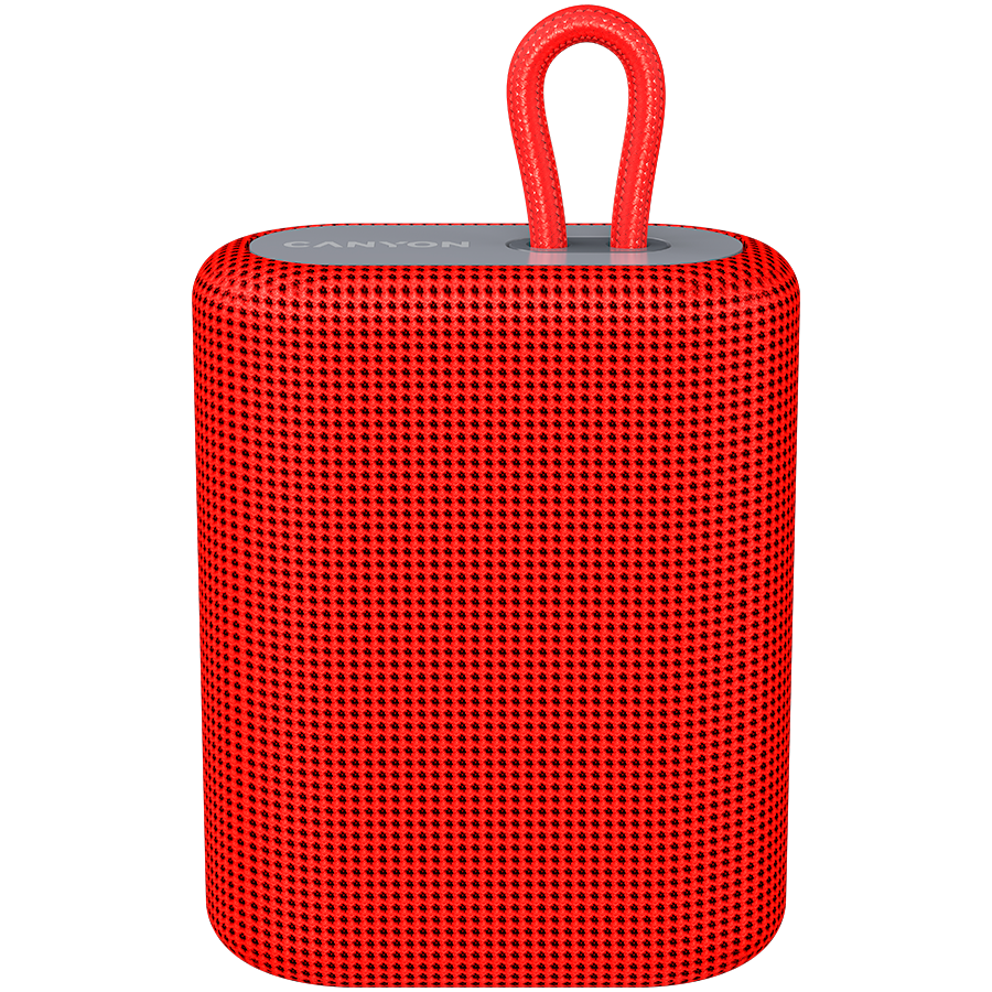 CANYON Głośnik Bluetooth BSP-4 5W Radio FM Czerwony