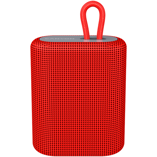 CANYON Głośnik Bluetooth BSP-4 5W Radio FM Czerwony