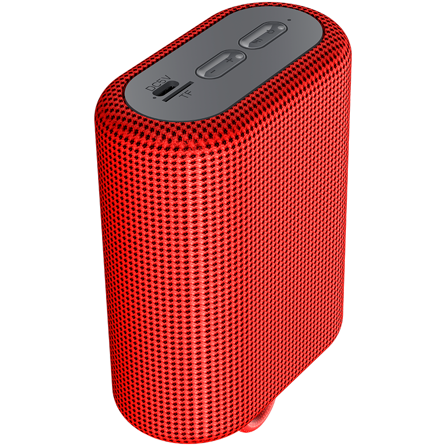 CANYON Głośnik Bluetooth BSP-4 5W Radio FM Czerwony