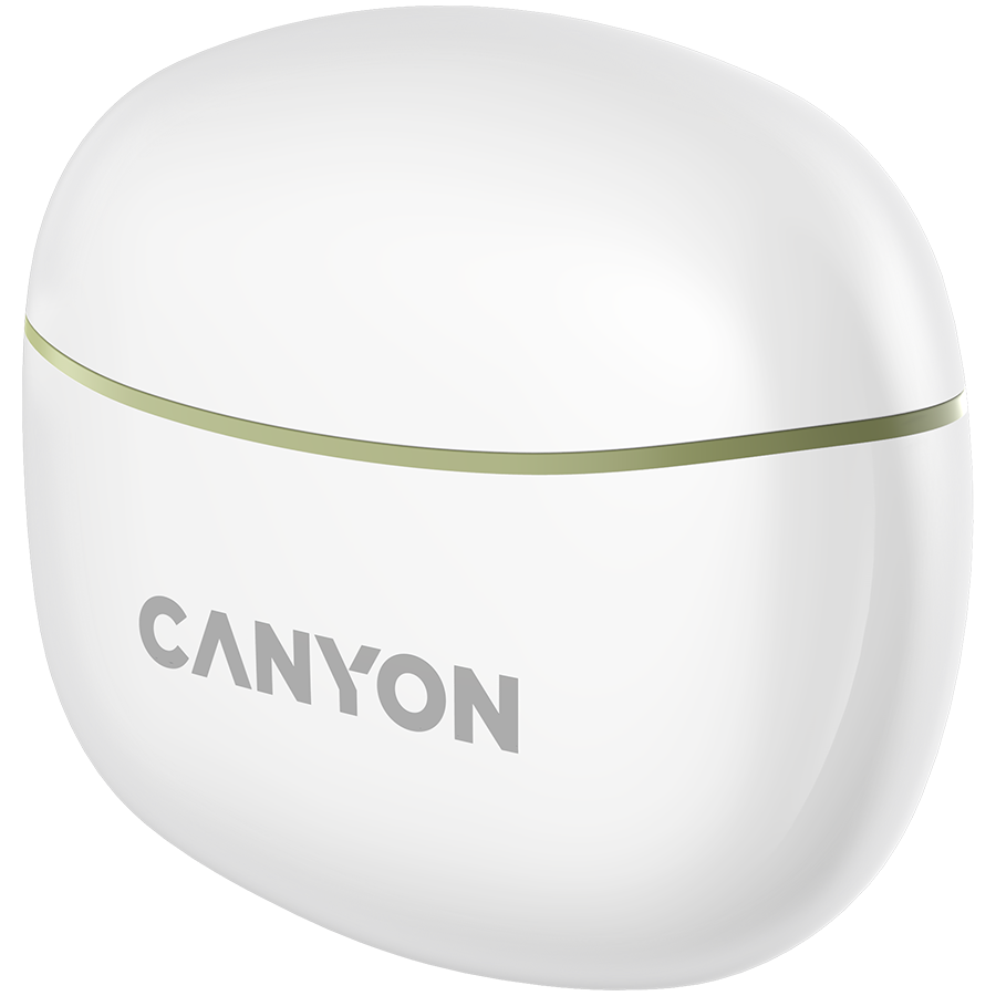 CANYON Słuchawki dokanałowe TWS-5 Etui Zielone
