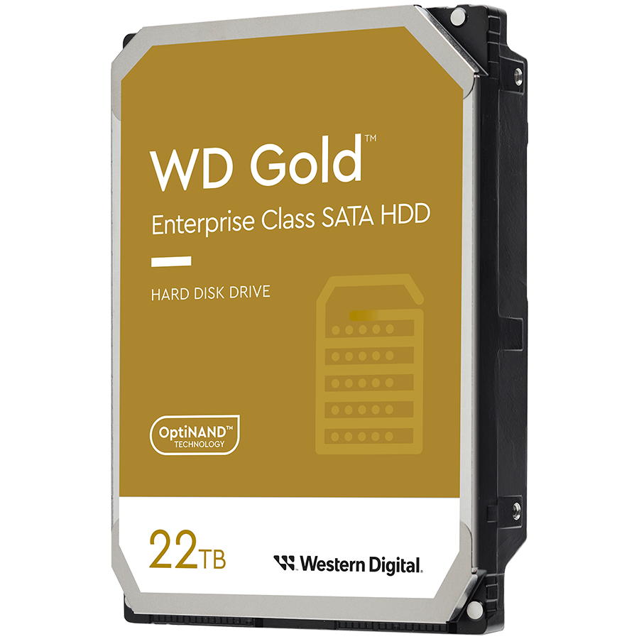 WESTERN DIGITAL Gold (3.5'', 22TB, 512MB, 7200 RPM, SATA 6 Gb/s)