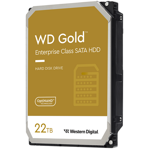WESTERN DIGITAL Gold (3.5'', 22TB, 512MB, 7200 RPM, SATA 6 Gb/s)