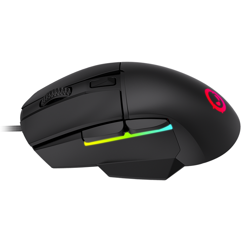 LORGAR Mysz Gamingowa Jetter 357, USB, LED, RGB, Czarna-9