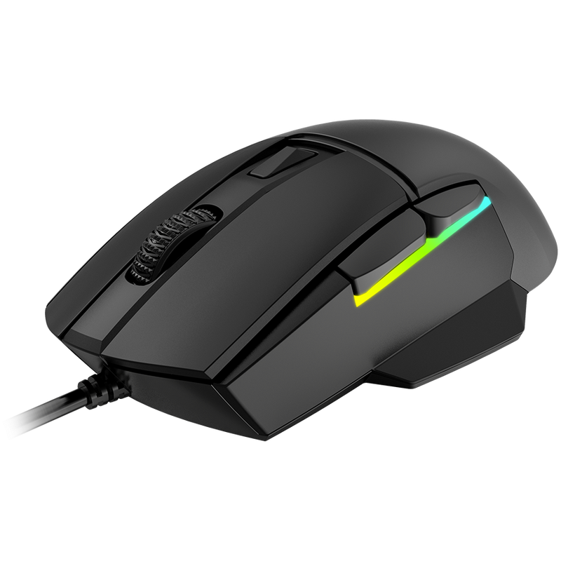 LORGAR Mysz Gamingowa Jetter 357, USB, LED, RGB, Czarna-4